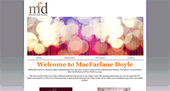 Desktop Screenshot of macfarlanedoyle.com